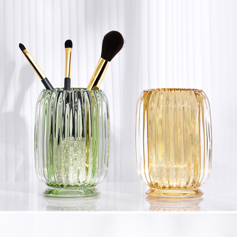 Luxury Skincare Containers - Light Luxury Transparent Glass Storage Container