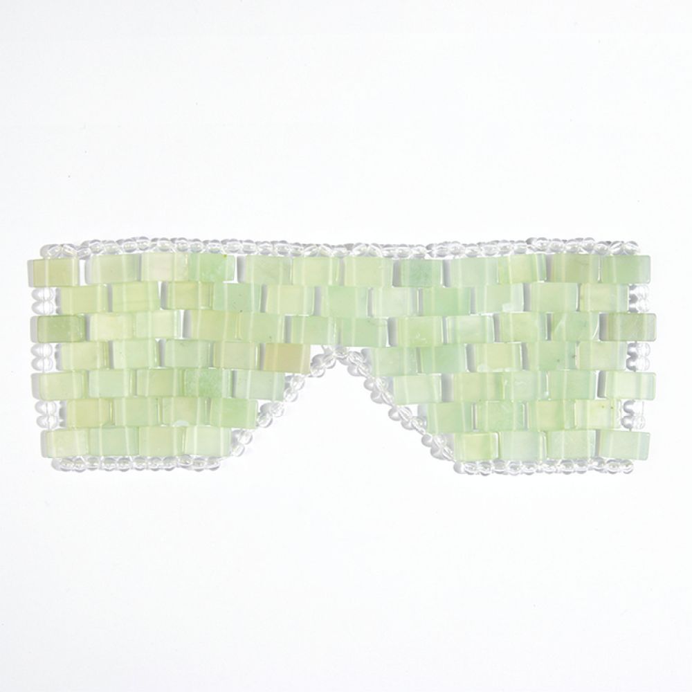 Luxury Skincare Mask - Authentic Xiu Jade Eye Mask Natural