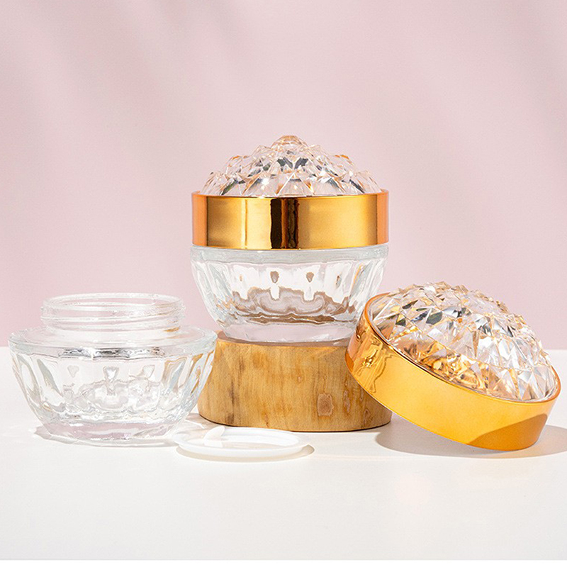 1pcs Luxury Diamond 50g Glass  - Luxury Skincare Containers 评论和价格