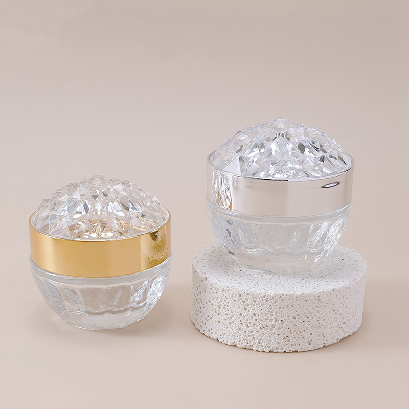 1pcs Luxury Diamond 50g Glass  - Luxury Skincare Containers 评论和价格