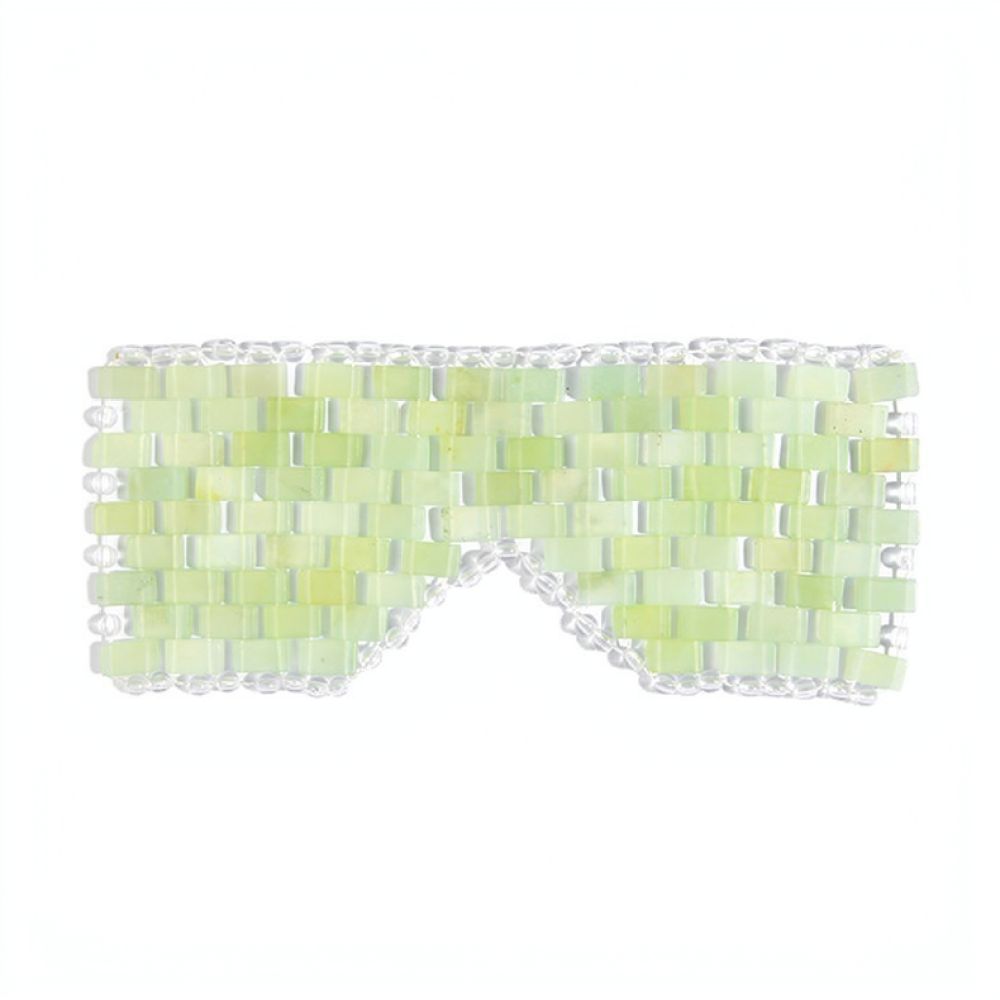 Natural Xiu Jade Eye Mask Hand - Luxury Skincare Mask 评论和价格
