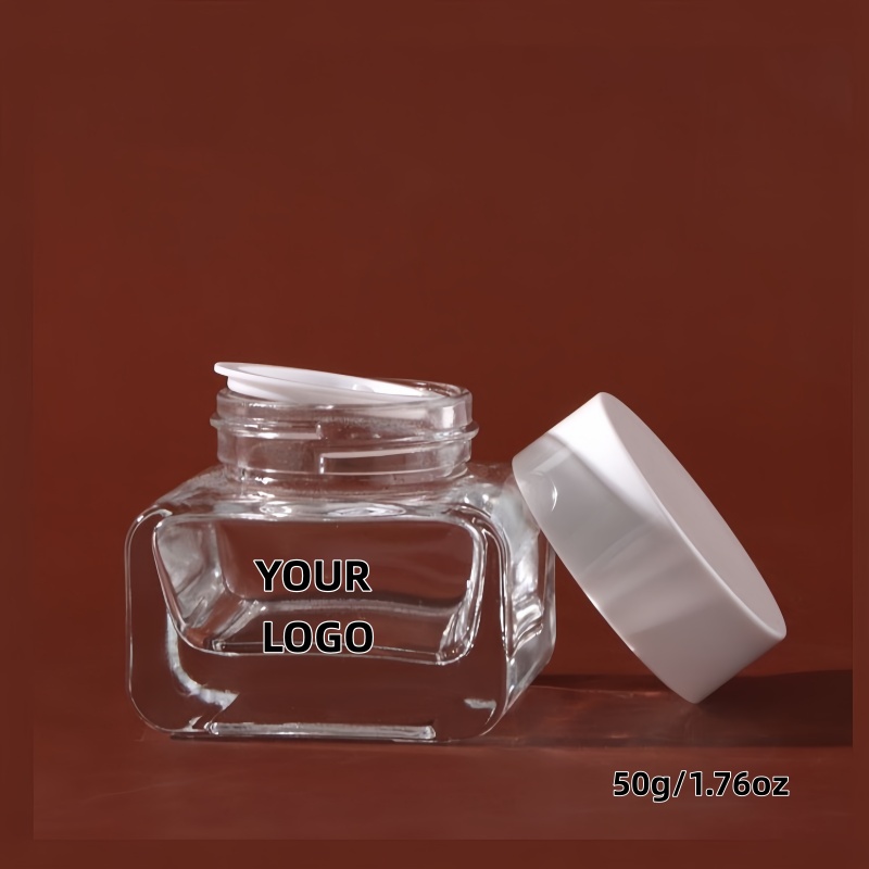 【Logo Custom】1Pcs Luxury Clear - Luxury Skincare Containers 评论和价格