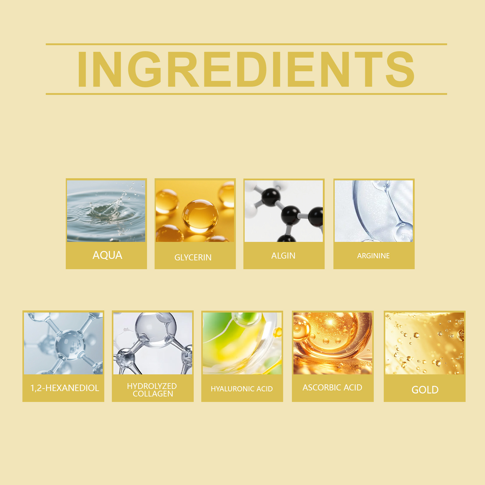 Moisturizing Repairing 24k Gol - Luxury Skincare Mask 评论和价格