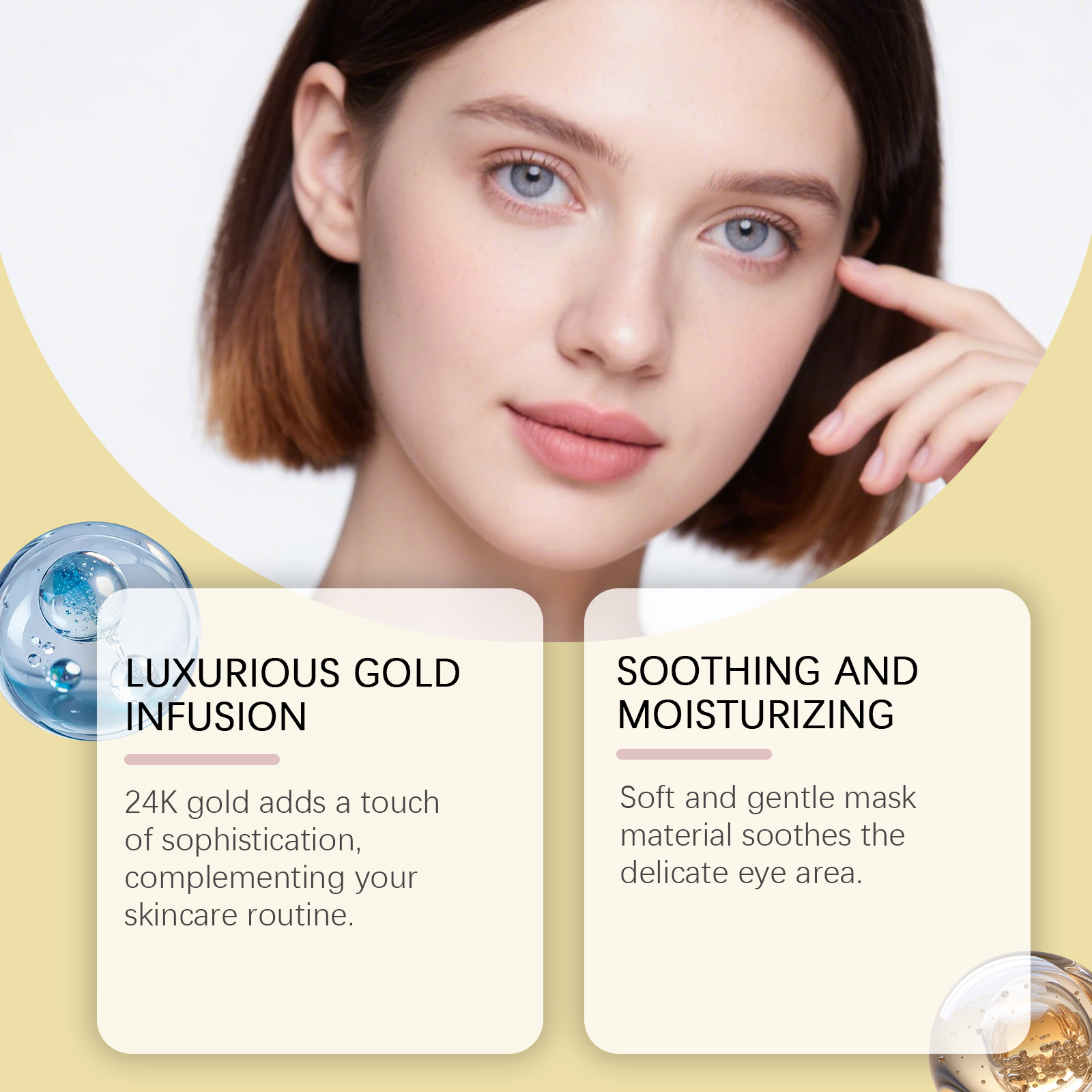 Moisturizing Repairing 24k Gol - Luxury Skincare Mask 评论和价格