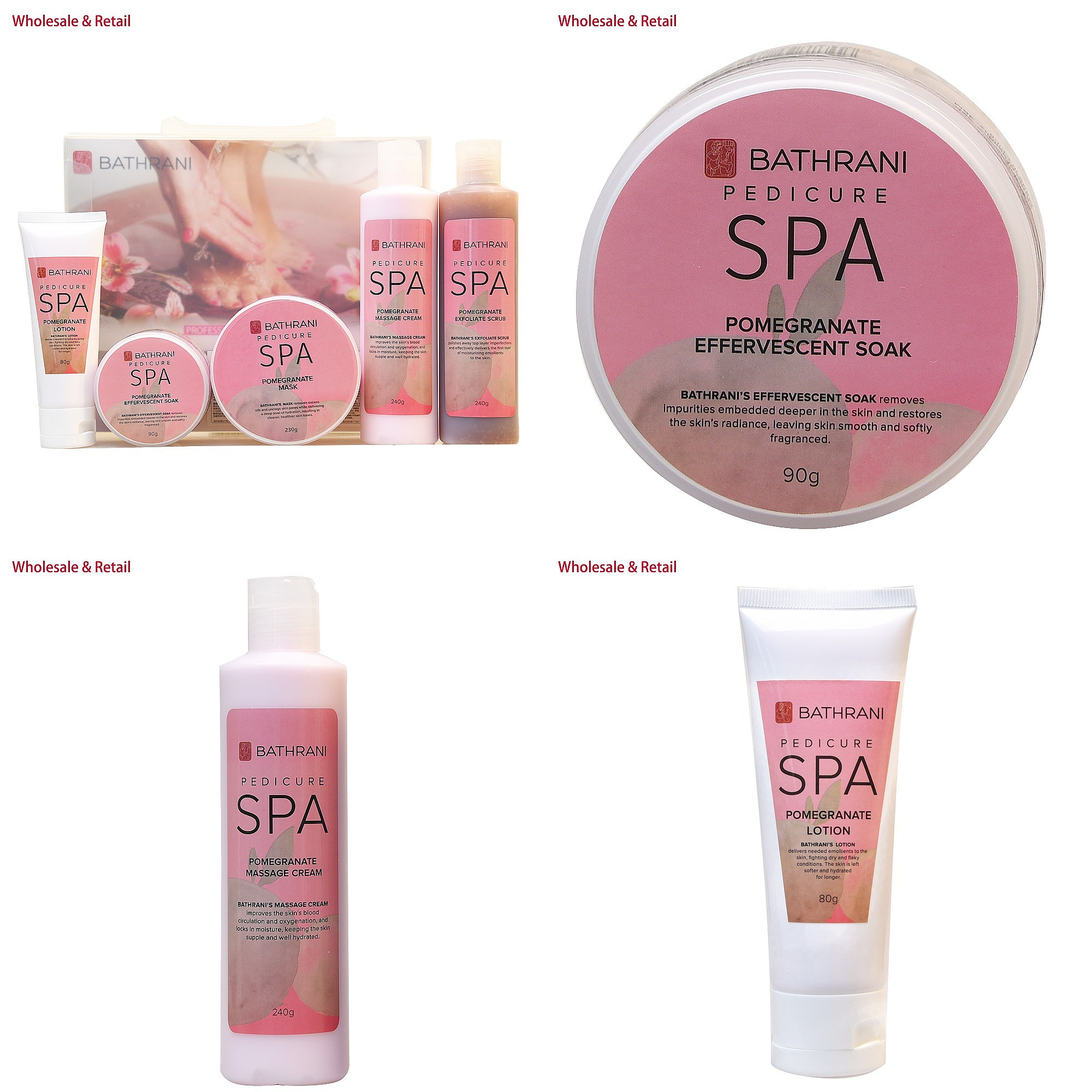 Spa Pedicure Kit 5-Step Foot S - Luxury Skin Care 评论和价格