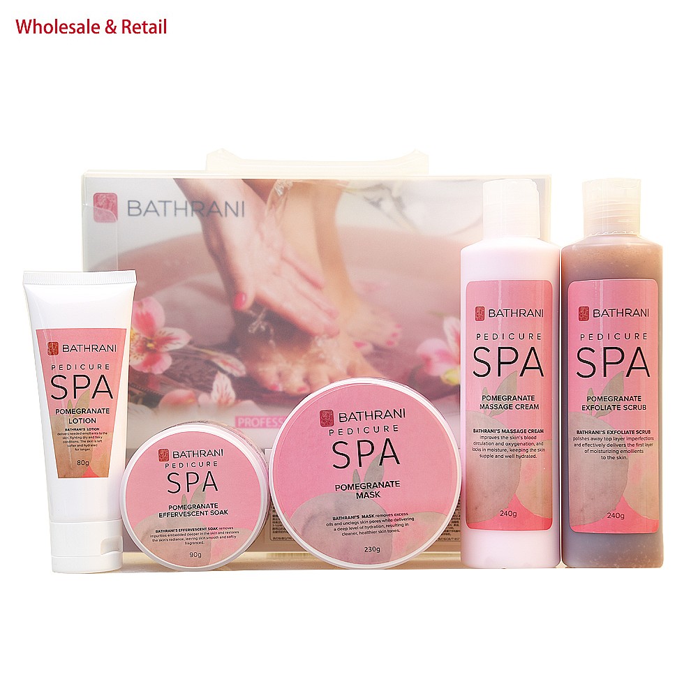 Spa Pedicure Kit 5-Step Foot S - Luxury Skin Care 评论和价格