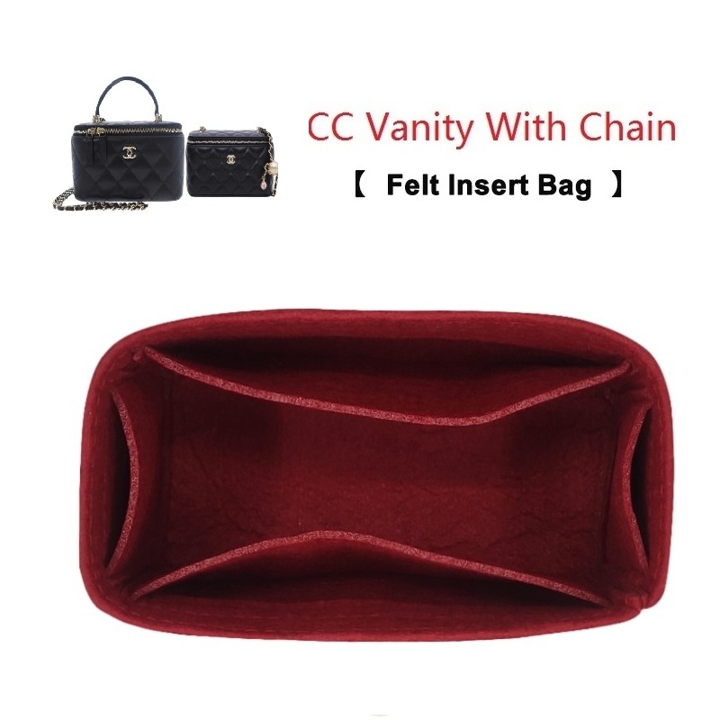 Felt Insert Bag Organizer for  - Luxury Skincare Containers 评论和价格