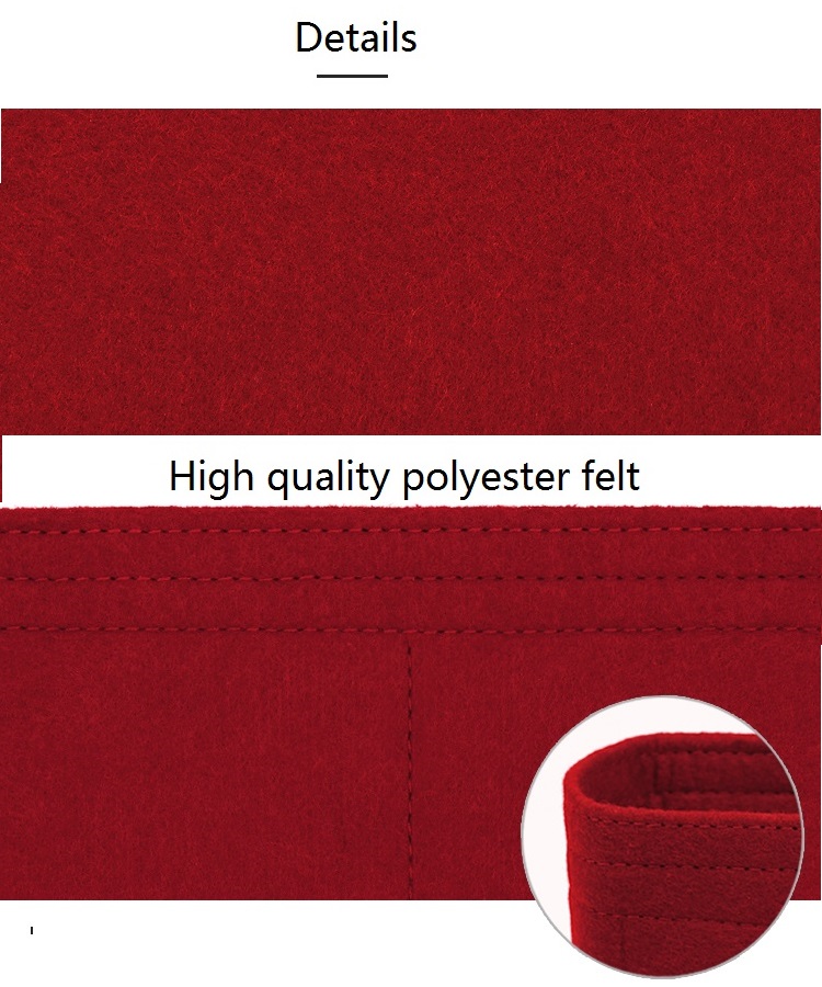 Felt Insert Bag Organizer for  - Luxury Skincare Containers 评论和价格