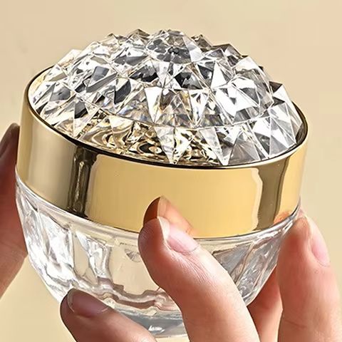 1pcs Luxury Diamond 50g Glass  - Luxury Skincare Containers 评论和价格