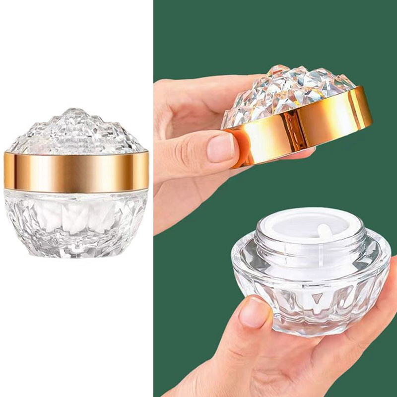 1pcs Luxury Diamond 50g Glass  - Luxury Skincare Containers 评论和价格